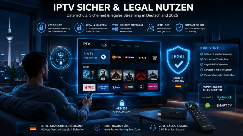 IPTV Rechtslage Deutschland 2026