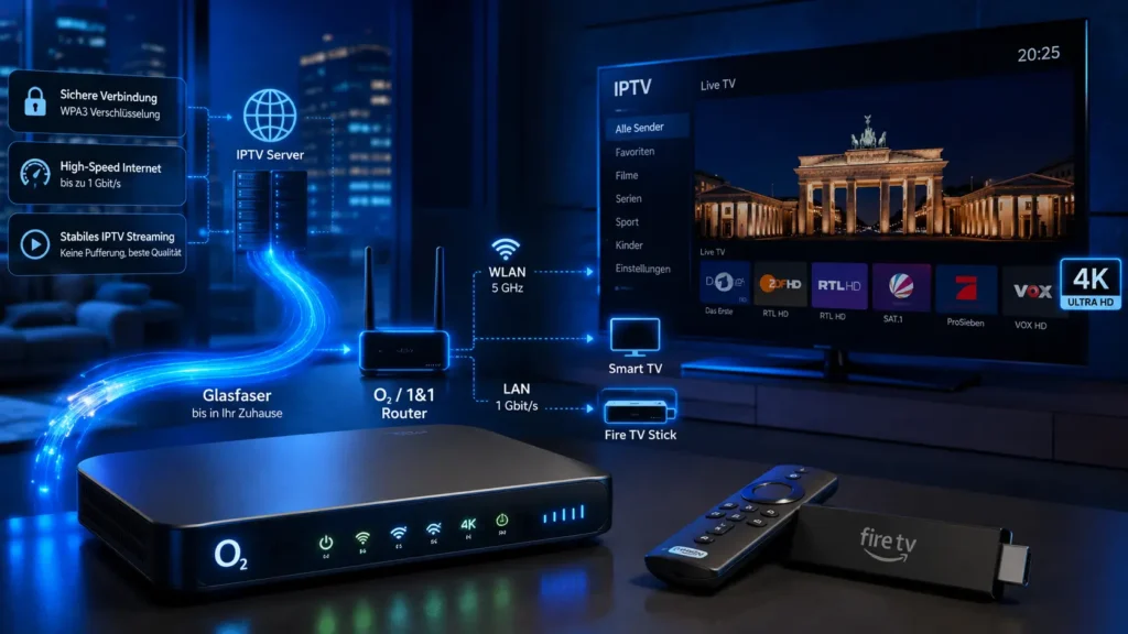 IPTV mit O2 Internetanschluss nutzen
