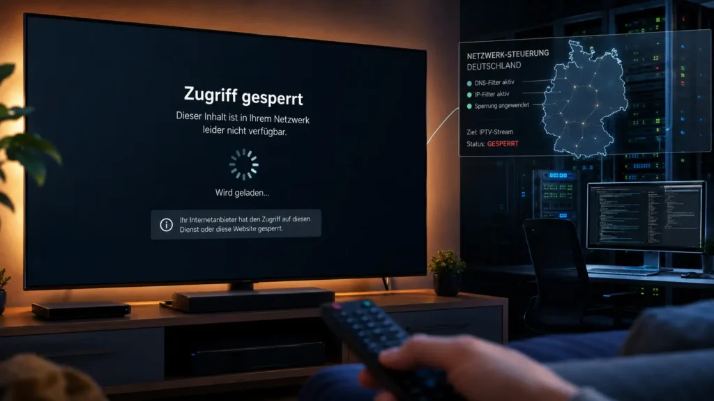 IPTV Anbieter gesperrt in Deutschland
