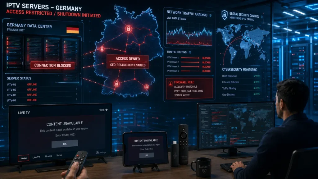 IPTV Anbieter blockiert Deutschland Gründe
